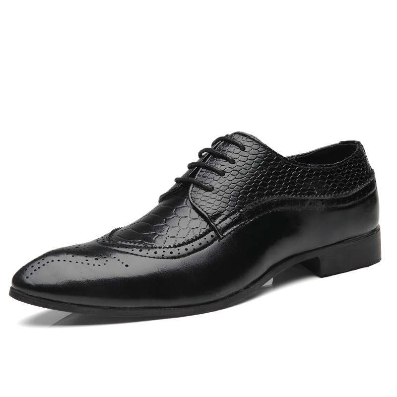 Herren - Lederschuhe im Vintage-Stil - Hochwertiges Leder - Stilvolle Eleganz für jeden Anlass